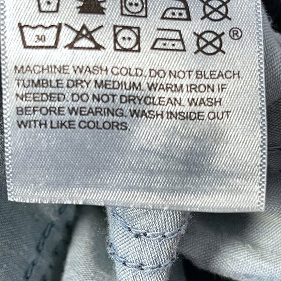 Levis Signature Mid Rise Bootcut Jeans Womens Size 33x34 Blue Dark Wash Stretch - Picture 10 of 12